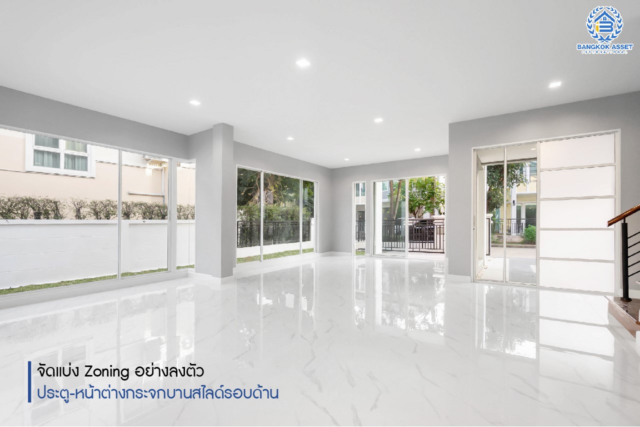 บ้านมือสองตกแต่งใหม่ ม.บางกอกบูเลอวาร์ด ราชพฤกษ์-พระราม5 หลังใหญ่ดีไซน์สุดหรู เนื้อที่ 83 ตร.ว. บนสังคมคุณภาพ SC Asset* ฟังก์ชันจัดเต็ม 4 ห้องนอน 4 ห้องน้ำ (ห้องนอนชั้นล่างพร้อมห้องน้ำในตัว) 2 ที่จอดรถ บนทำเลติดถนนราชพฤกษ์ ใกล้วงเวียนพระรามห้า ,ทางด่วนศรีรัช และเพียง 10 ถึงรถไฟฟ้า "สถานีบางรักใหญ่"